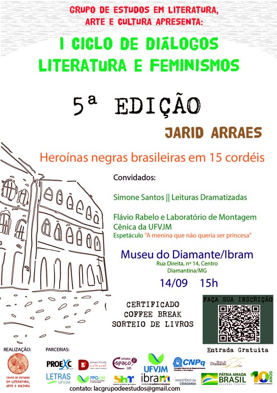 Ciclo de diálogos - Literatura e Feminismos