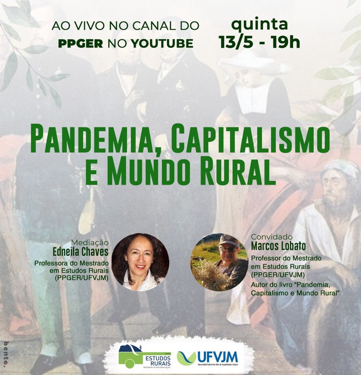 livro Pandemia, Capitalismo e Mundo Rural