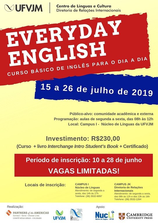 Everyday English - UFVJM