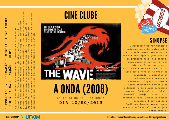 Cine Clube - filme A Onda.