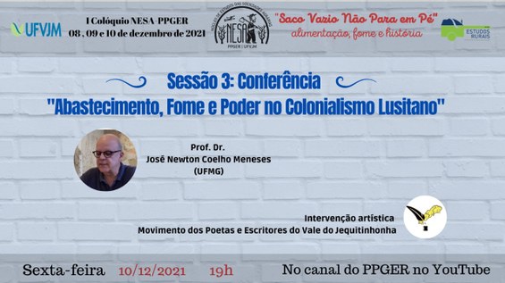 1º Colóquio do Núcleo de Estudos das Sociedades Agrárias