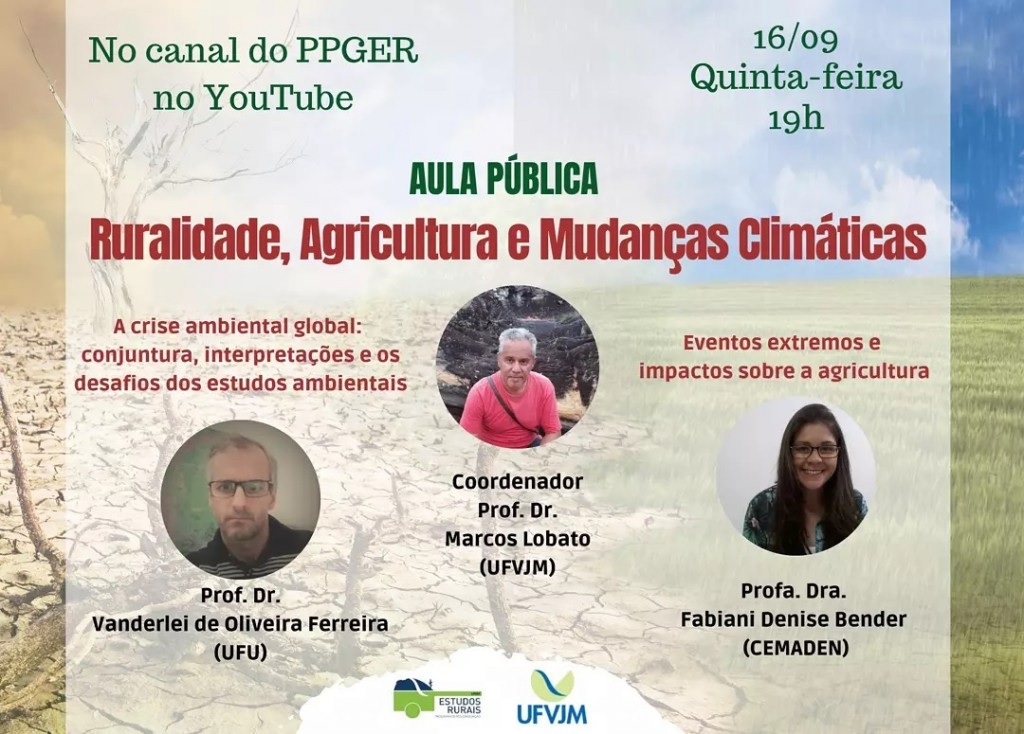 Aula pública “Ruralidade, agricultura e mudanças climáticas”