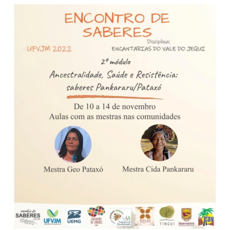 Peça gráfica 1 - 2º módulo da disciplina Encantarias do Vale do Jequi