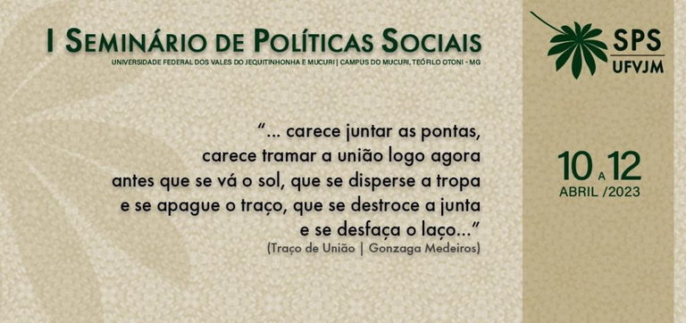 Peça gráfica do evento - 1