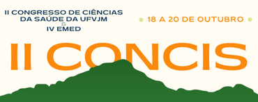 Peça gráfica do evento 2º Congresso de Ciências da Saúde da UFVJM - 2