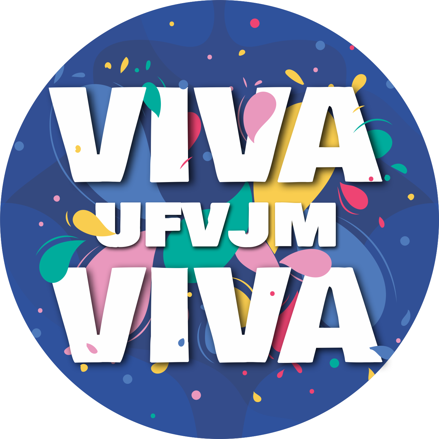 Peça gráfica do evento VIVA UFVJM VIVA - Peça 2