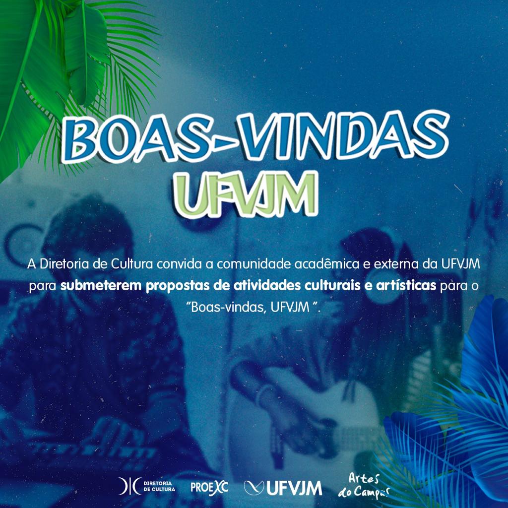 Boas-Vindas UFVJM