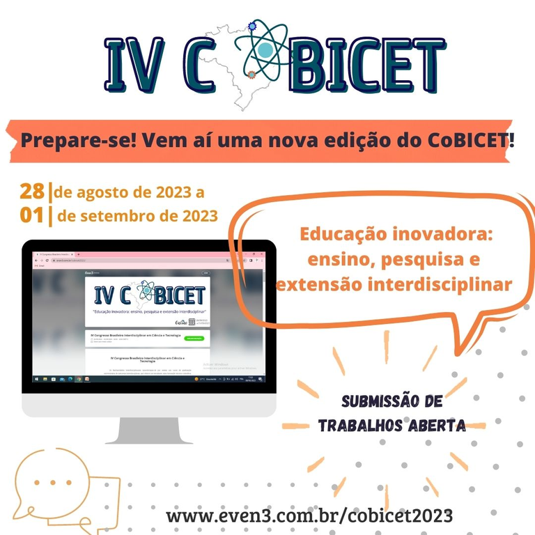 Peça gráfica do evento - 1