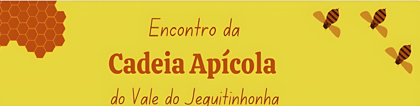 Peça de divulgação do evento Ações da UFVJM e Codevasf na apicultura e artesanato no Vale do Jequitinhonha 1