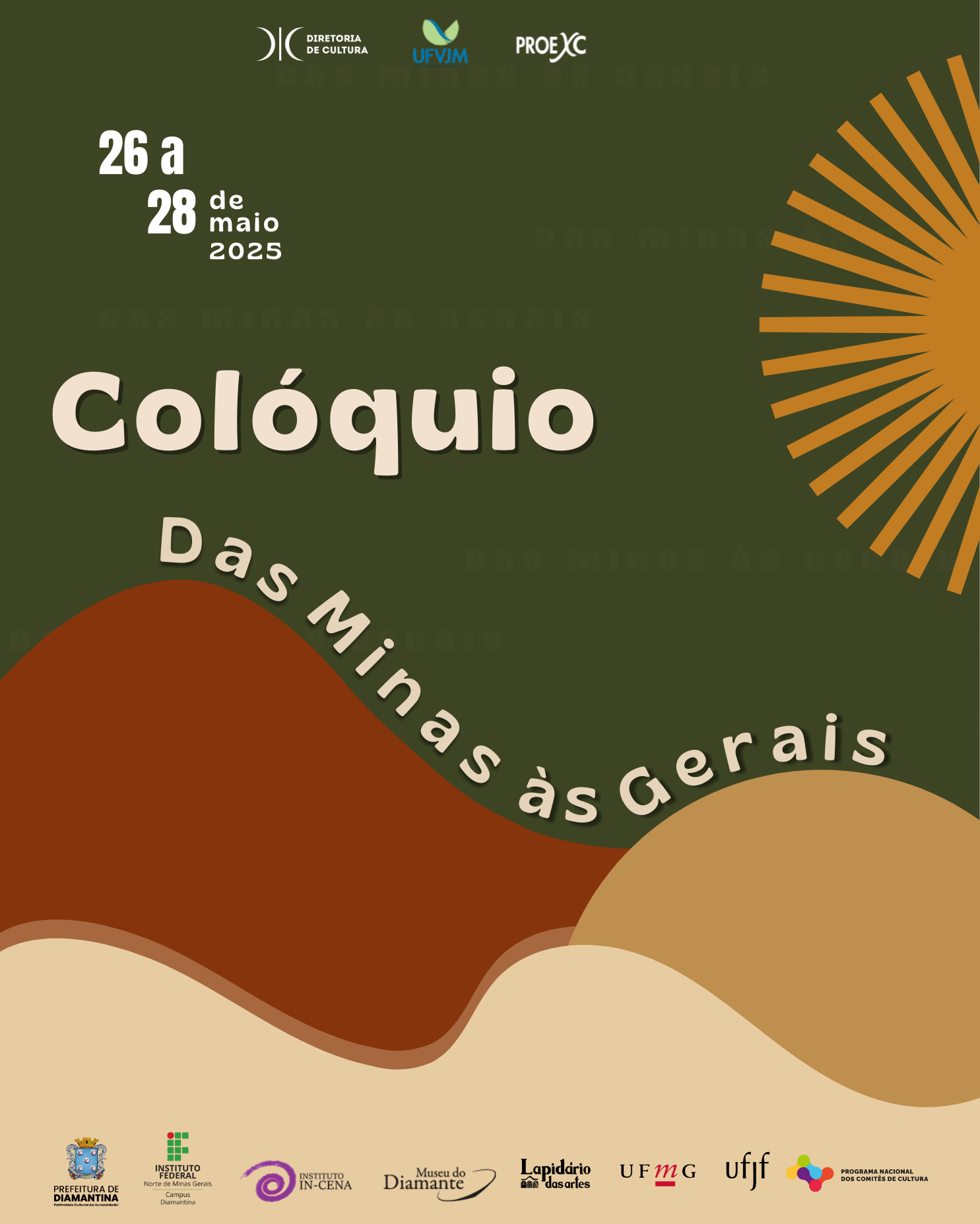 1º Colóquio das Minas às Gerais