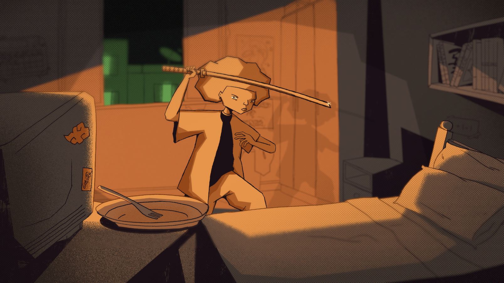 Festival de Cinema - Pequeno B - fotograma