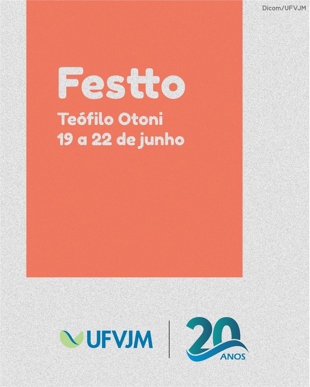 Peça de divulção Festival Nacional de Teatro de Teófilo Otoni 02