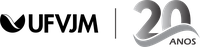 Logo UFVJM 20 anos horizontal - preta