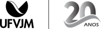 Logo UFVJM 20 anos vertical - preta