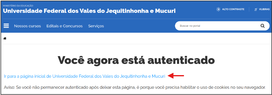 Página de autenticação Plone autenticacao