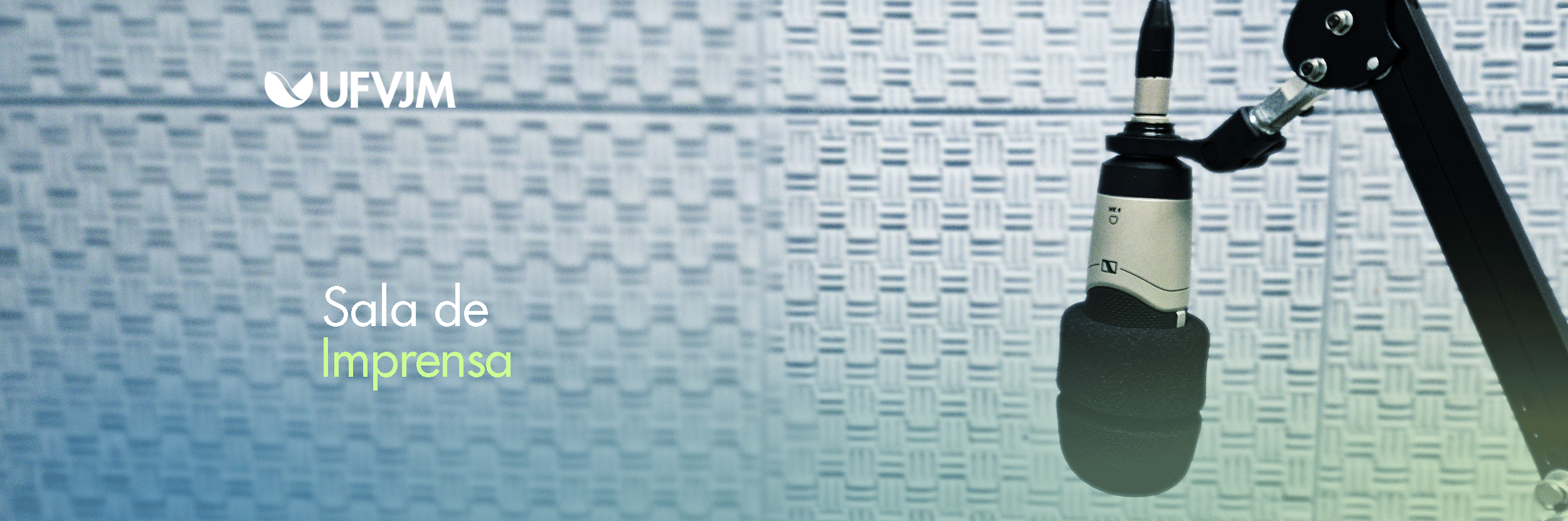 Banner sala de imprensa