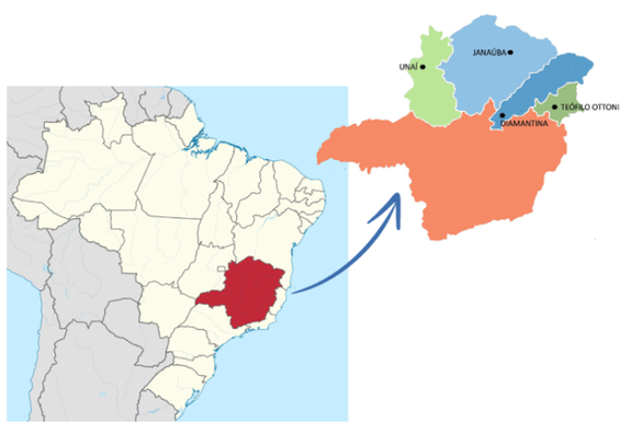 Mapa Minas Gerais Mapa Minas Gerais