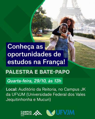 Palestra Campus France na UFVJM