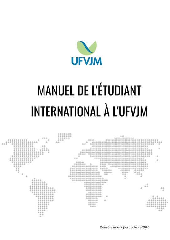 Manuel de L'Ètudiant+International à L'UFVJM