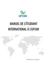 Manuel de L'Ètudiant+International à L'UFVJM
