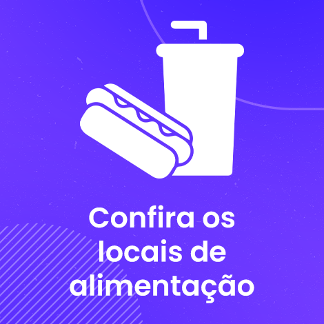 Confira os locais de alimentação