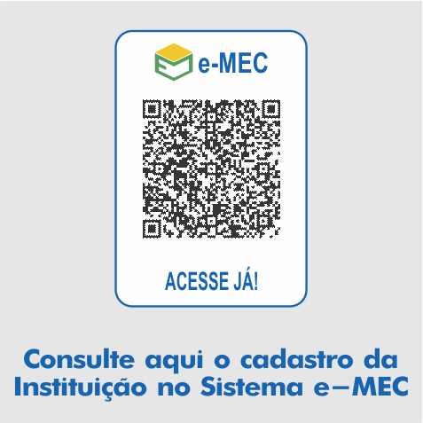 Texto em destaque: e-Mec - Consulte aqui o cadastro da Instituição no Sistema e-MEC