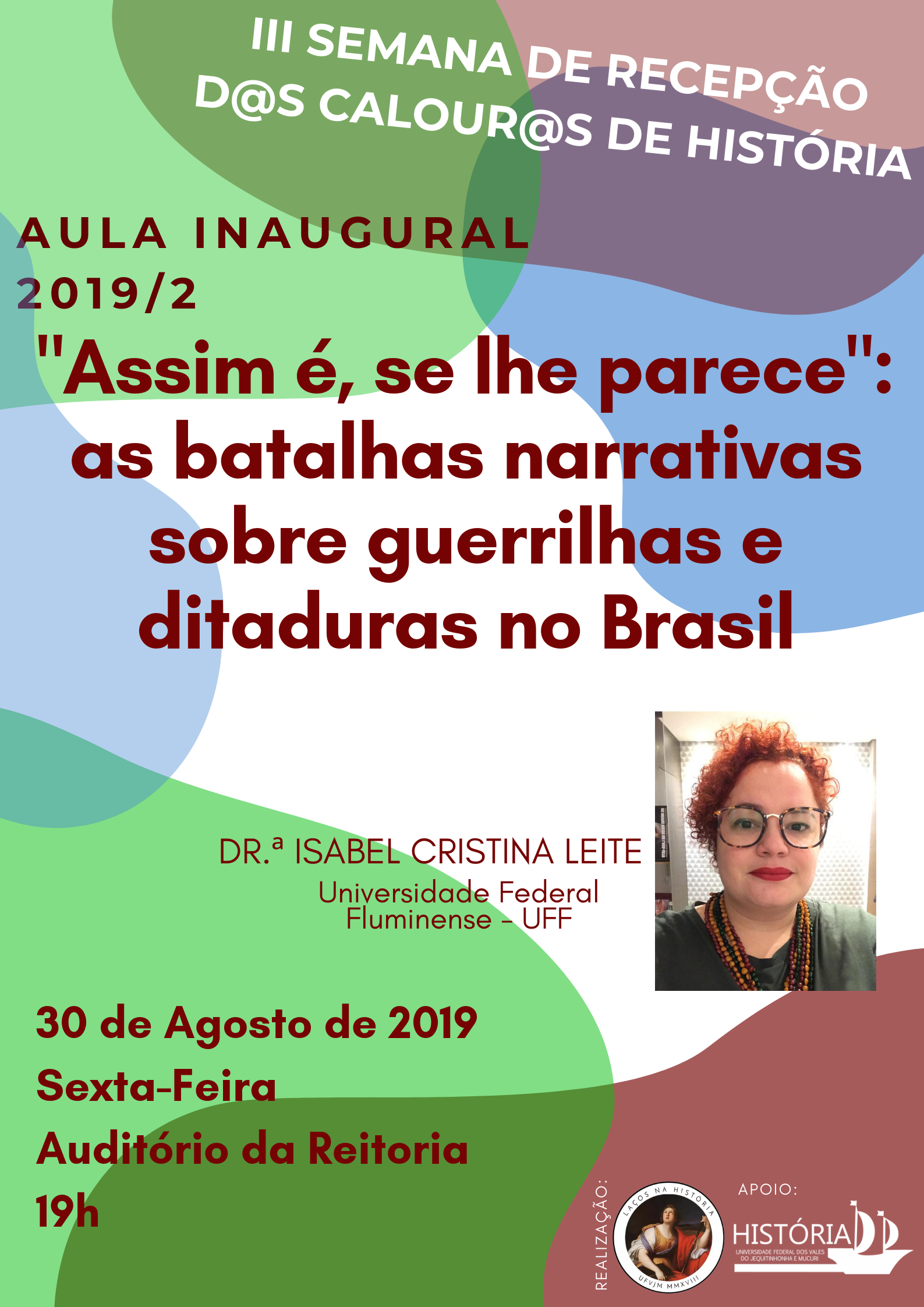 Aula inaugural da História debate narrativas sobre guerrilhas e ditadura militar no Brasil