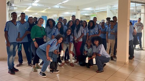 Campus do Mucuri recebe visita de estudantes do município de Setubinha - Foto 1