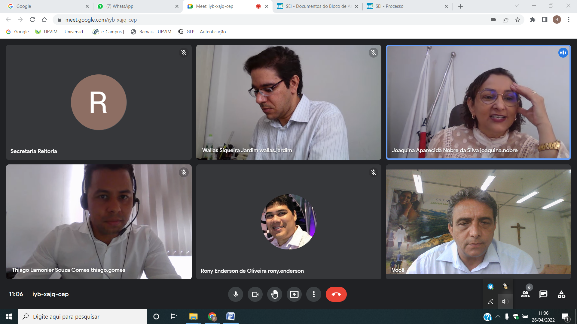 Reitoria e Secretaria de Desenvolvimento Econômico discutem criação de Núcleo de Inteligência Executiva na UFVJM - Imagem 2