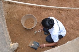 Equipe do Laboratório de Arqueologia e Estudo da Paisagem da UFVJM trabalha em mapeamento arqueológico do Museu do Diamante 06