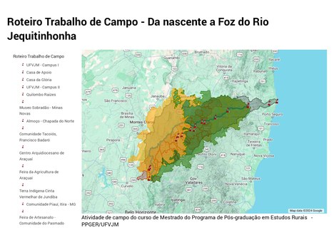 Primeira expedição pedagógica da UFVJM cruza fronteiras de 21 municípios 05