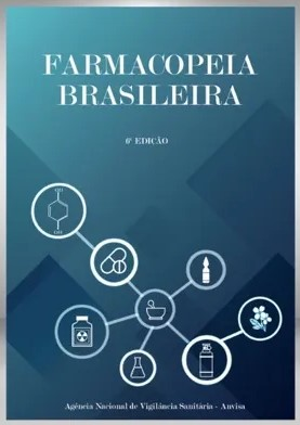 Capa da Farmacopeia Brasileira, atualizada por equipe de especialistas