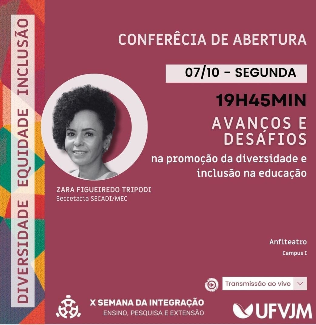 Sintegra 2024 - UFVJM realiza seu maior evento acadêmico abordando diversidade, equidade e inclusão 03