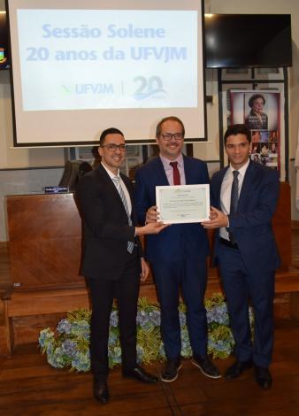 20 anos UFVJM: Câmara Municipal de Teófilo Otoni homenageia universidade 2