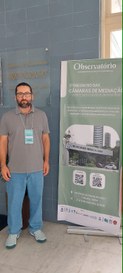 João Paulo dos Santos, diretor da Diretoria de Governança Institucional da UFVJM, durante o 3º Encontro das Câmaras de Mediação das IFES, realizado na UFBA, em Salvador/BA