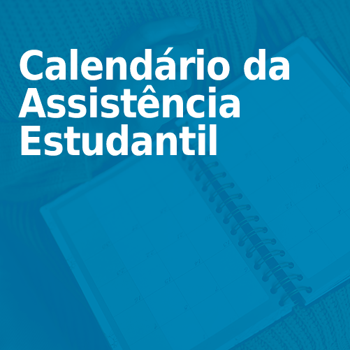 Calendário da Assistência Estudantil
