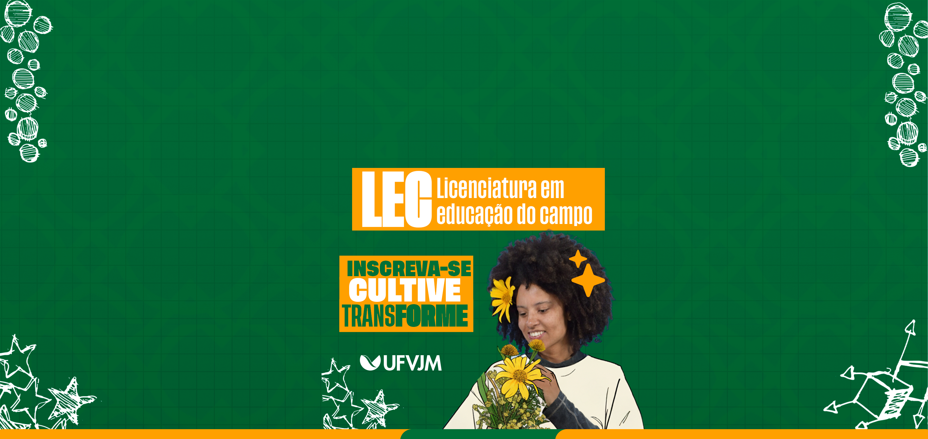 Texto em destaque: Licenciatura em Educação do Campo (LEC). Inscreva-se, cultive e transforme!