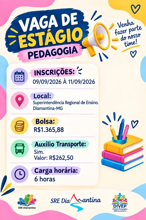 Estágio Pedagogia SRE